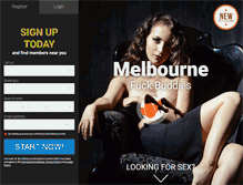 Tablet Screenshot of melbournefuckbuddies.com